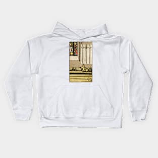 FOUR OF SWORDS Kids Hoodie